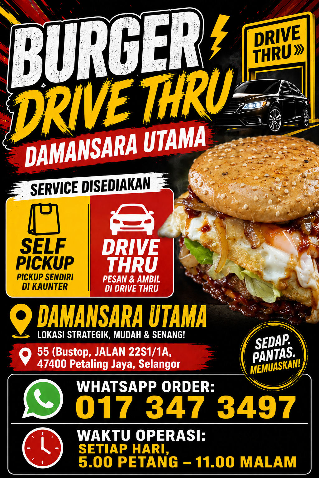 Stall Burger D'Kampung