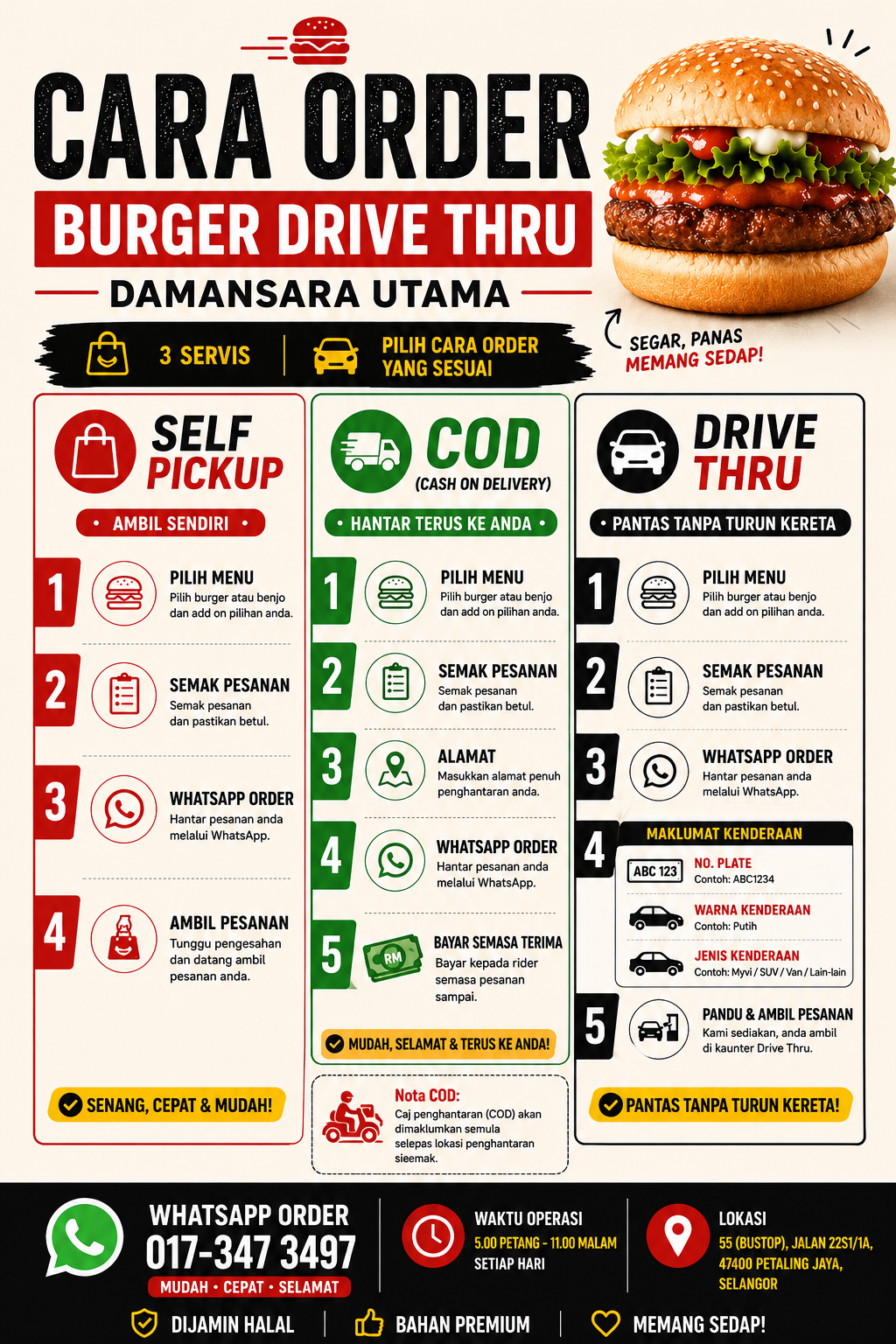 Burger Drive Thru