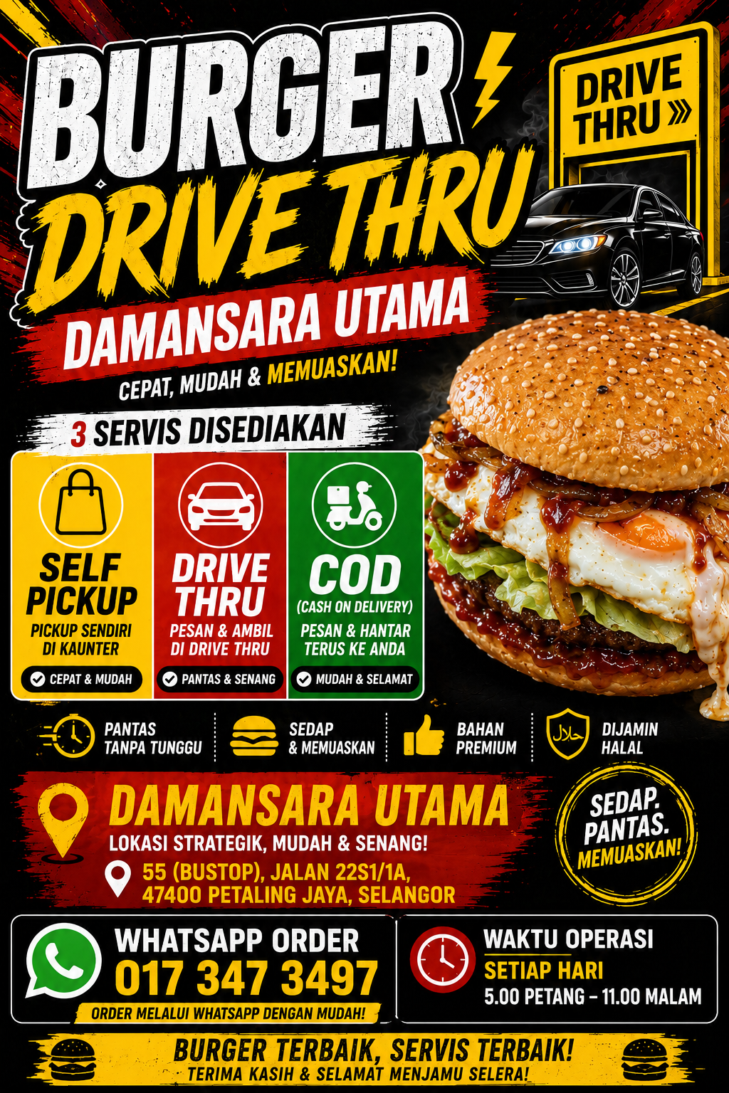 Burger Drive Thru